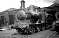 RPP0237 - Cl 0-6-0 No. 876 (ex Cambrian Railway) at Oswestry shed? 10/8/37
