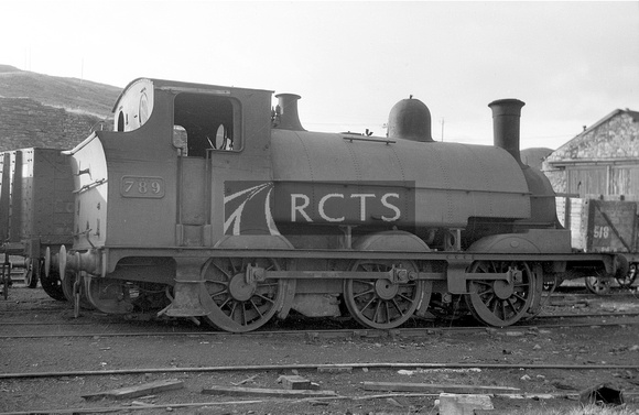 BJW0040 - Cl 0-6-0ST No. 789 (ex TVR, sold out of service April 1930) at an unidentified colliery location c 1947/48