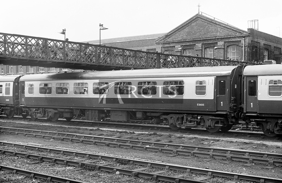 CH05117 - Pullman 2nd Parlour Car No. 349 (Schedule No. 349, painted in BR blue & grey in service as FO E349E) at Doncaster Works 17/6/78