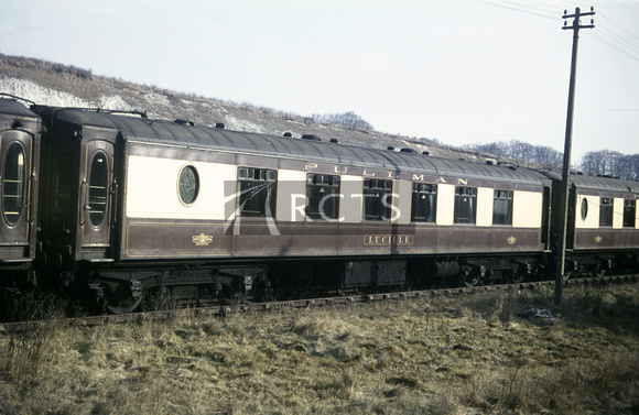 CH06384C - Pullman car 'Lucille' in store at Micheldever 9/3/68
