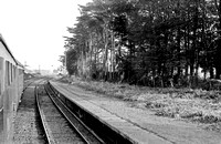 PG02561 - Aylsham station platform viewed from the Stour Valley Railway Preservation Society/North Norfolk Railway Co. Ltd 'The Lenwade Rail tour' 7/10/72