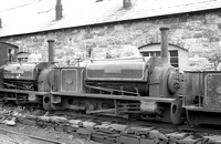 FAI3888 - 0-4-0ST 'Gertrude' (Hunslet Engine Co 995 of 1909) at Penrhyn Quarries Ltd, Bethesda 22/8/57