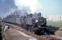 FRE0316C - Cl USA Nos 30073 and 30074 on an RCTS special at Fawley 1963