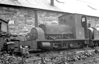 FAI3885 - 0-4-0ST 'Lilla' (Hunslet Engine Co 554 of 1891) at Penrhyn Quarries Ltd, Bethesda 22/8/57