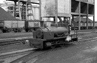 FAI4379 - 0-4-0T No. 9 (2ft gauge, Andrew Barclay 1871 of 1925) at SGB, Granton Gas Works 11/6/60