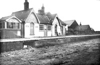 WOOL044 - Caister-on-Sea station buildings after closure 16/7/63